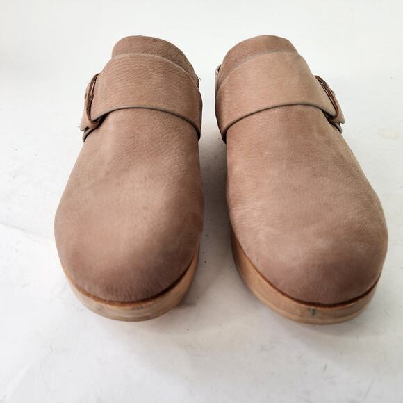 Gentle Souls Henley Clog Women's 9M Tan Leather Mules Slip On Shoes - Picture 3 of 7